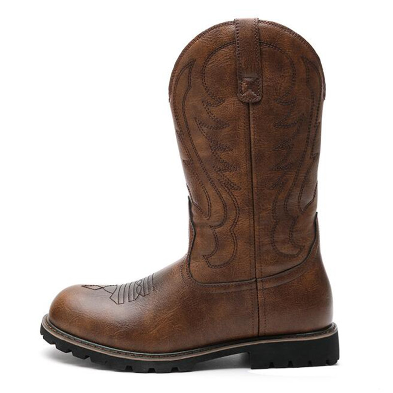 Embroidery Designer - Bottes de cowboy à enfiler pour