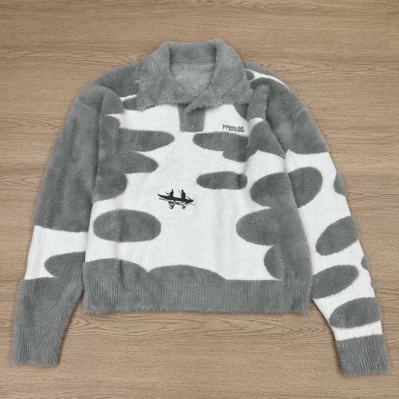 Embroidery House - Nouveaux pulls d'automne-hiver pour hommes et