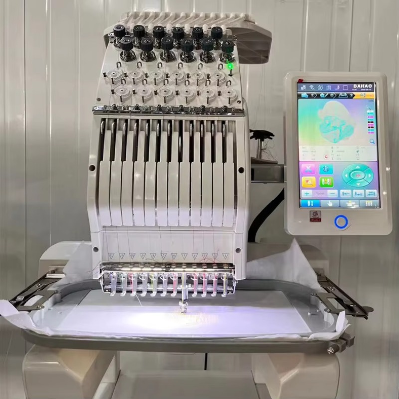 Embroidery Machine Computerized - Machines à broder pour vêtements, machine