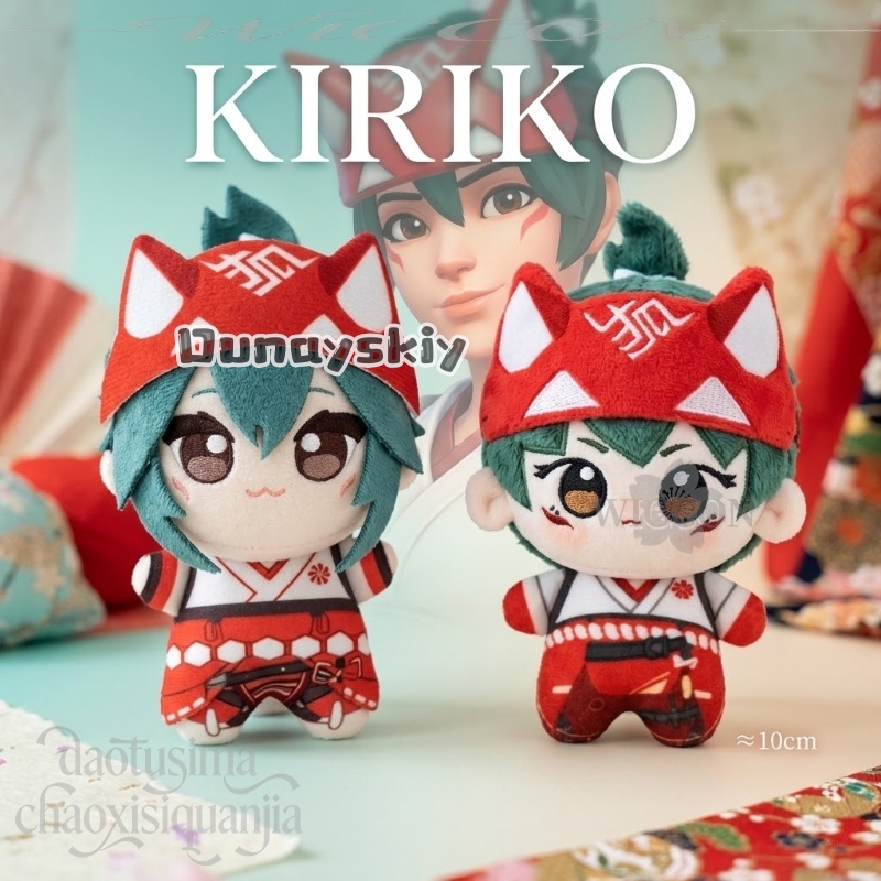 Embroidery Print - Kiriko Fan Art 10cm, impression et