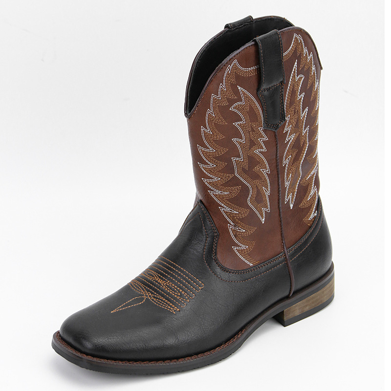 Embroidery Designer - Bottes de luxe pour hommes, brodées