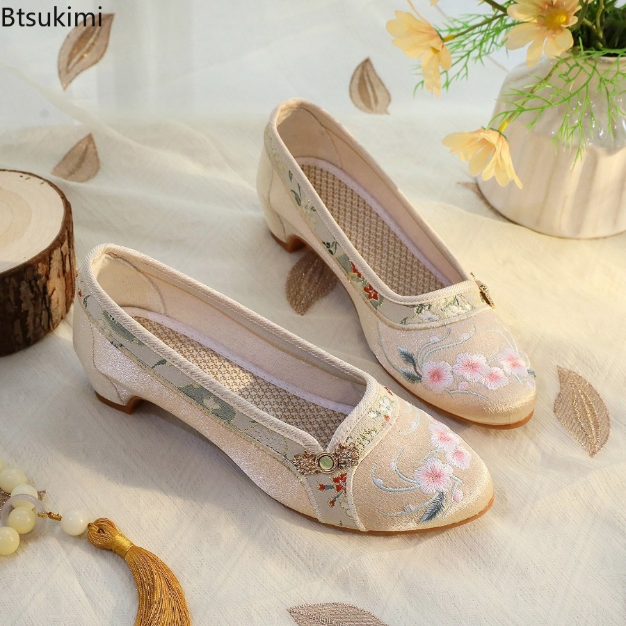 Embroidery Cotton - Nouvelles Chaussures pour Femmes 2026 –