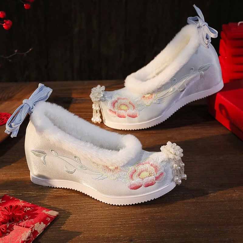Embroidery Cotton - Femme Grande Taille 41 # Chaussures