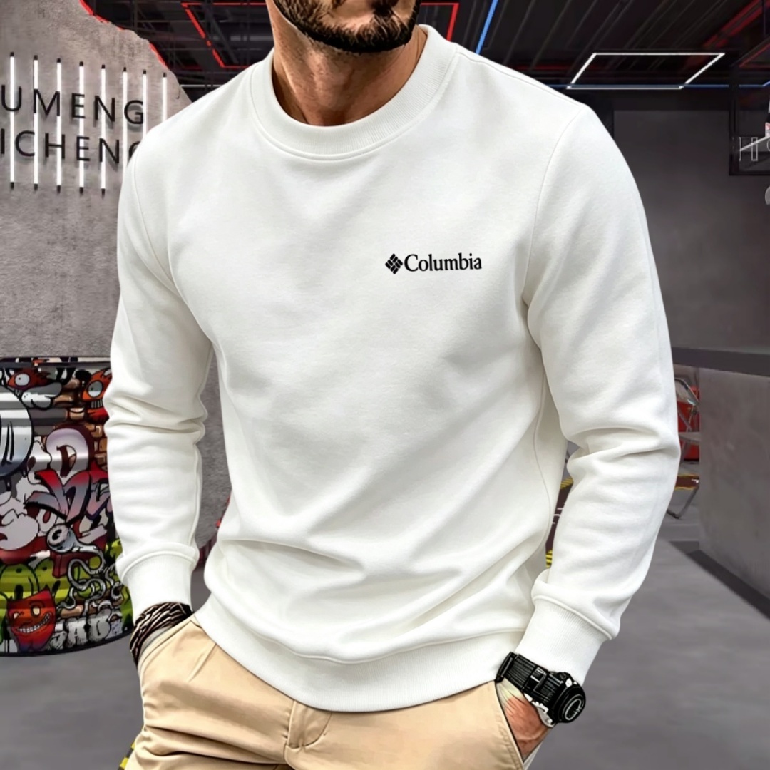 Embroidery Cotton - Polo à manches longues pour homme