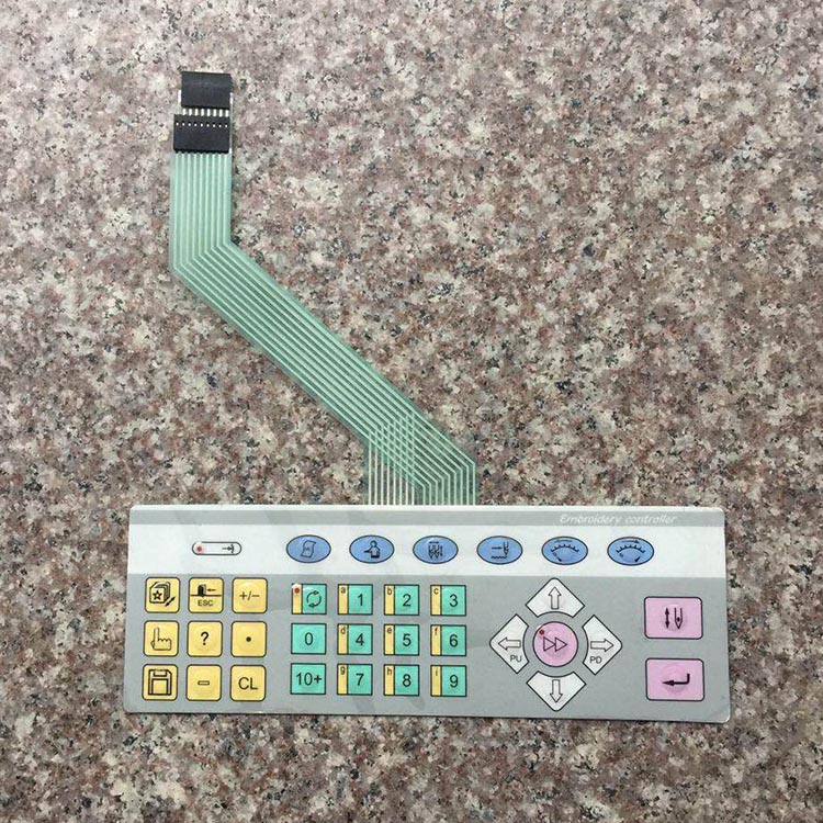 Embroidery Operator - Film de clavier pour tête de