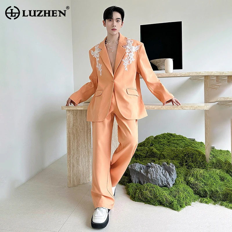 Embroidery Cotton - LUZHEN Nouveauté Printemps, Ensemble Deux Pièces