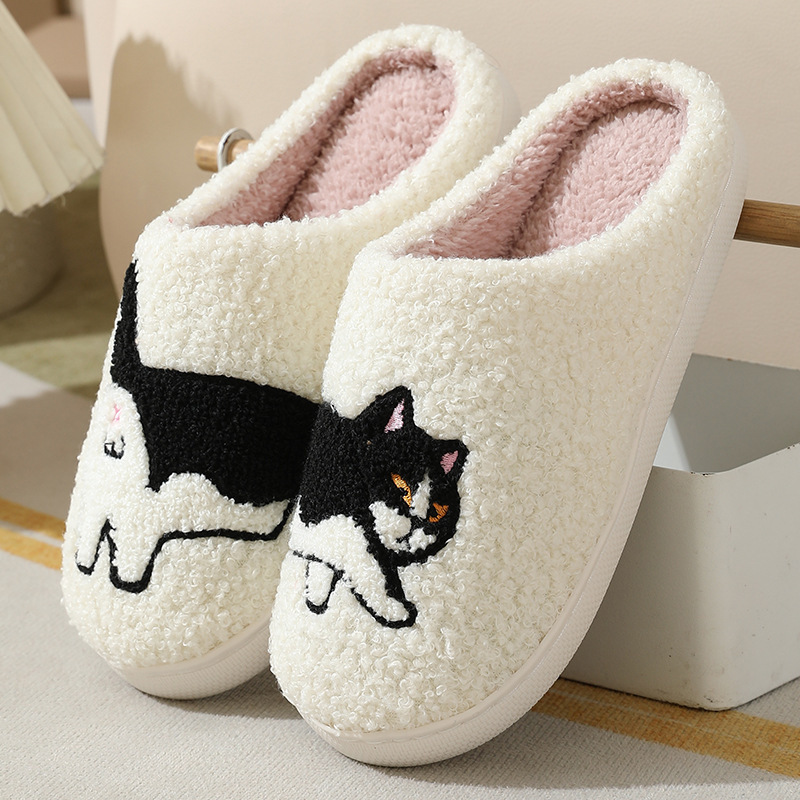 Embroidery Cotton - Hiver en peluche mignon teckel broderie