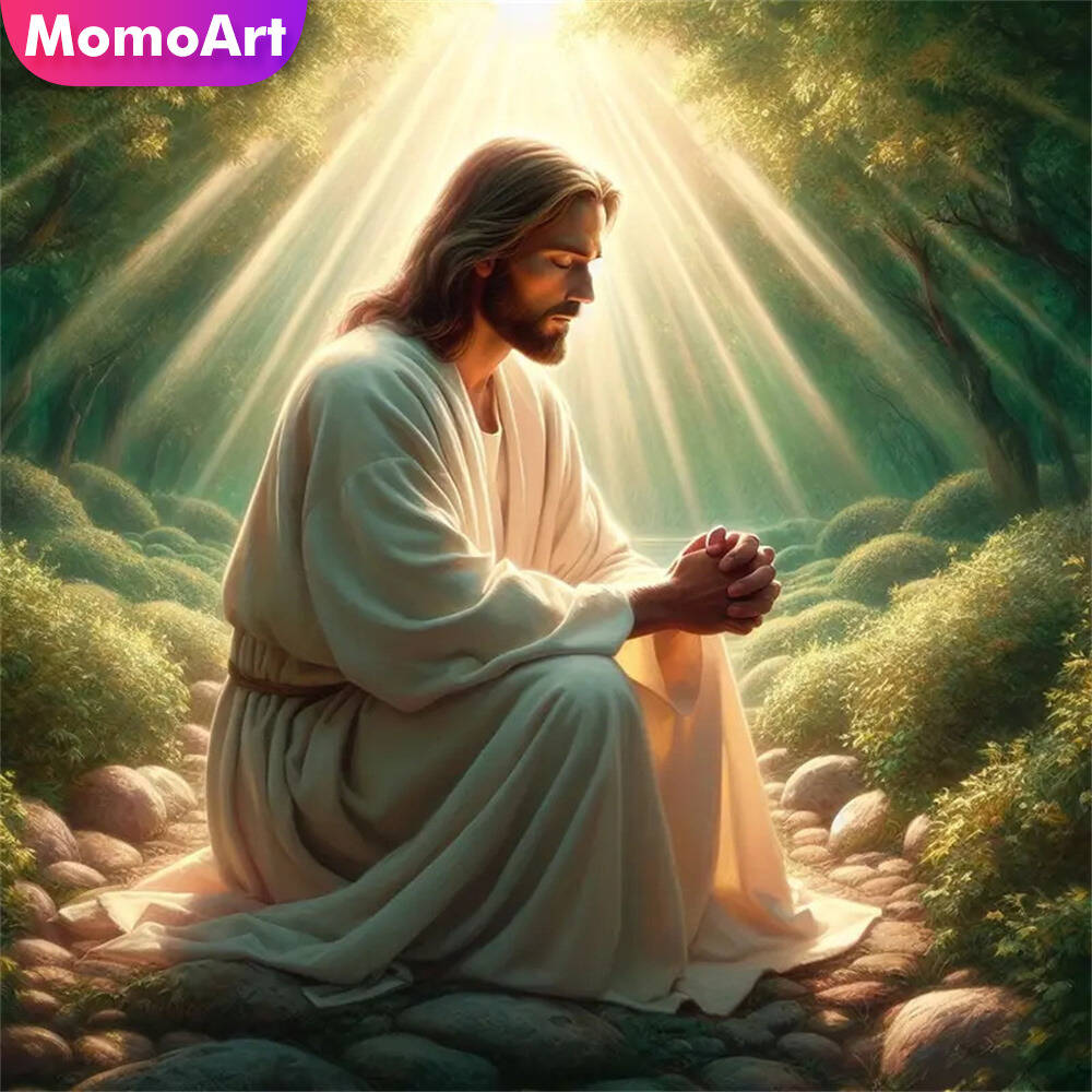 Momoart ours diamant mosaïque  - Embroidery Jesus avis et prix