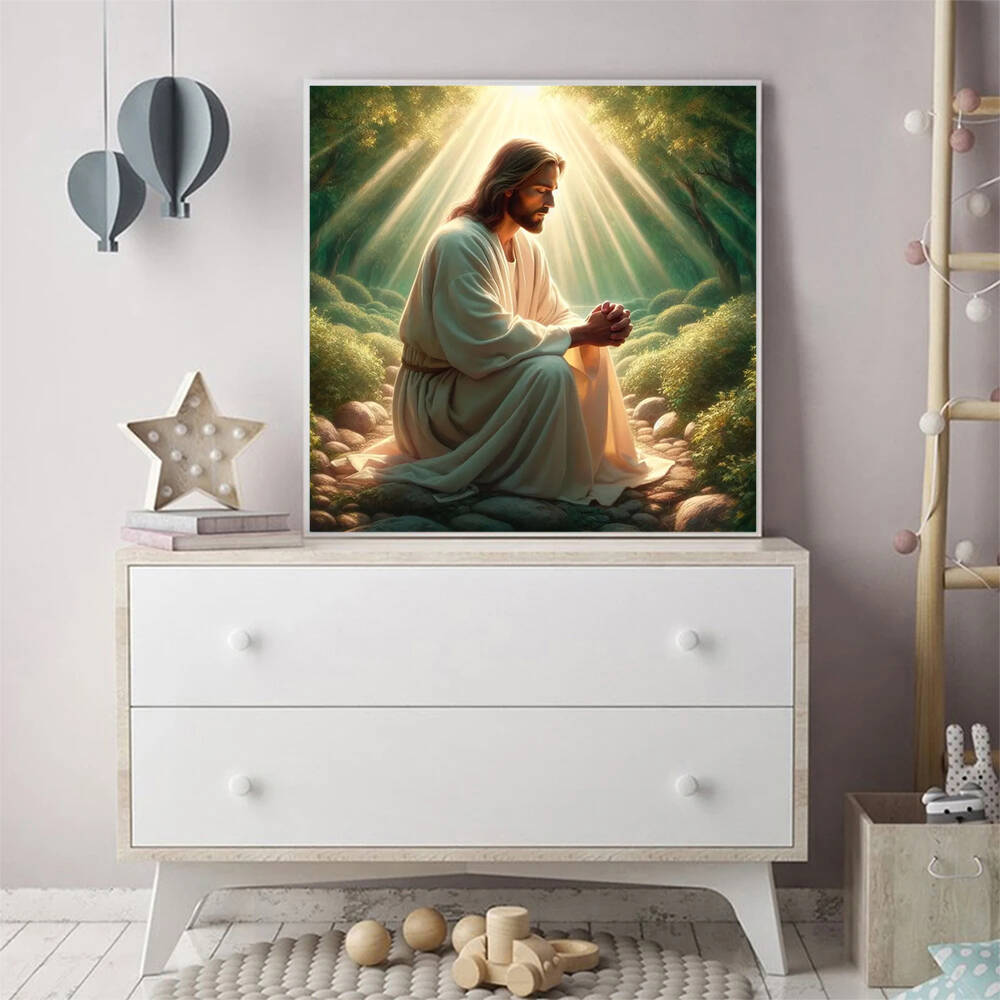 Momoart ours diamant mosaïque  - Embroidery Jesus avis et prix