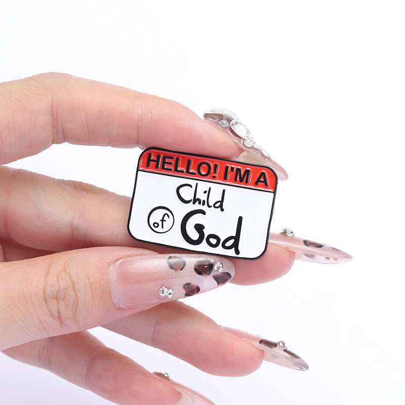 I Ride With Jesus Émail Pins,  - Embroidery Jesus avis et prix