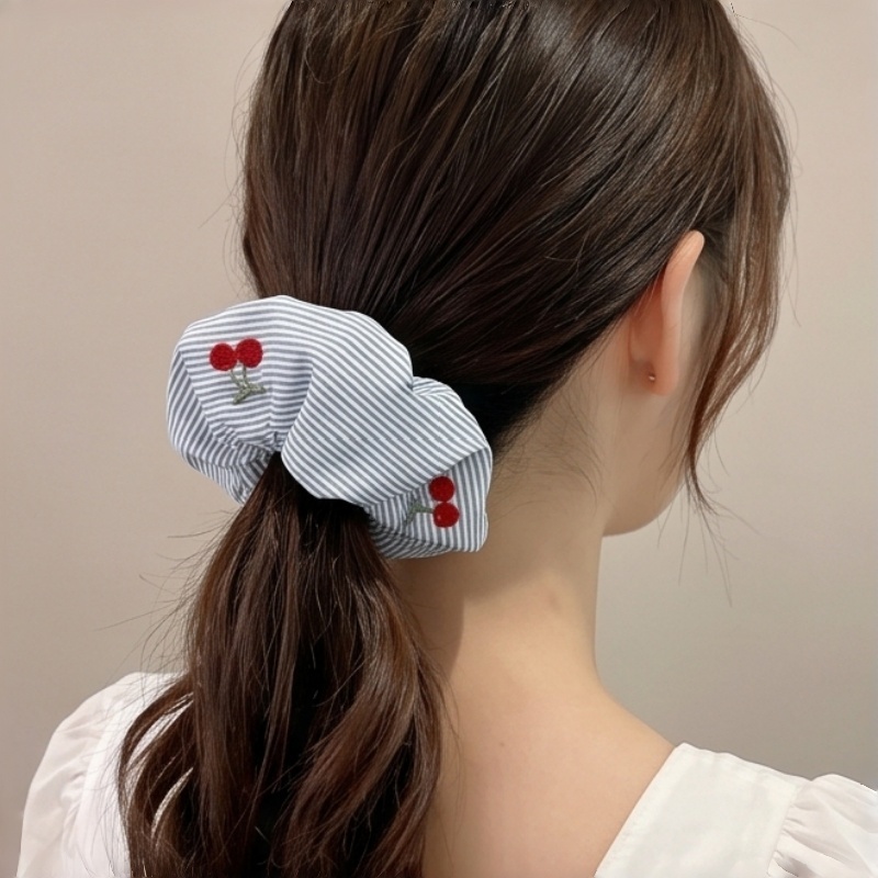 Élastique à cheveux élégant à  - Embroidery Ring avis et prix