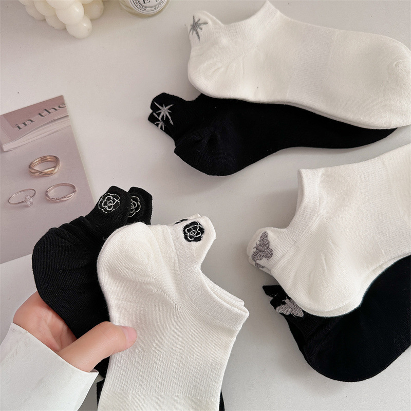 6 paires de chaussettes de mar - Embroidery On Socks avis et prix