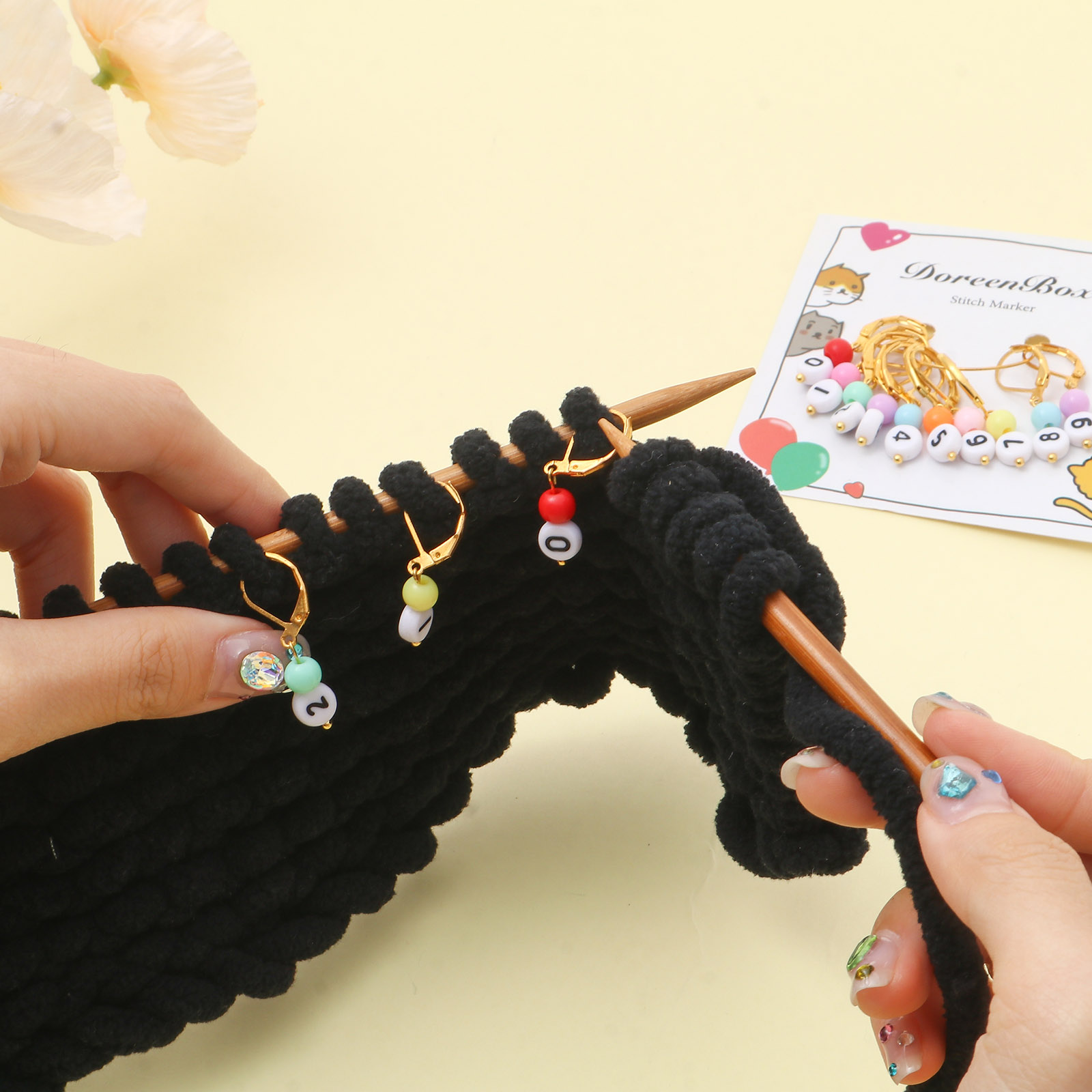 Marqueurs de point en cuivre e - Stitch Marker Ring avis et prix