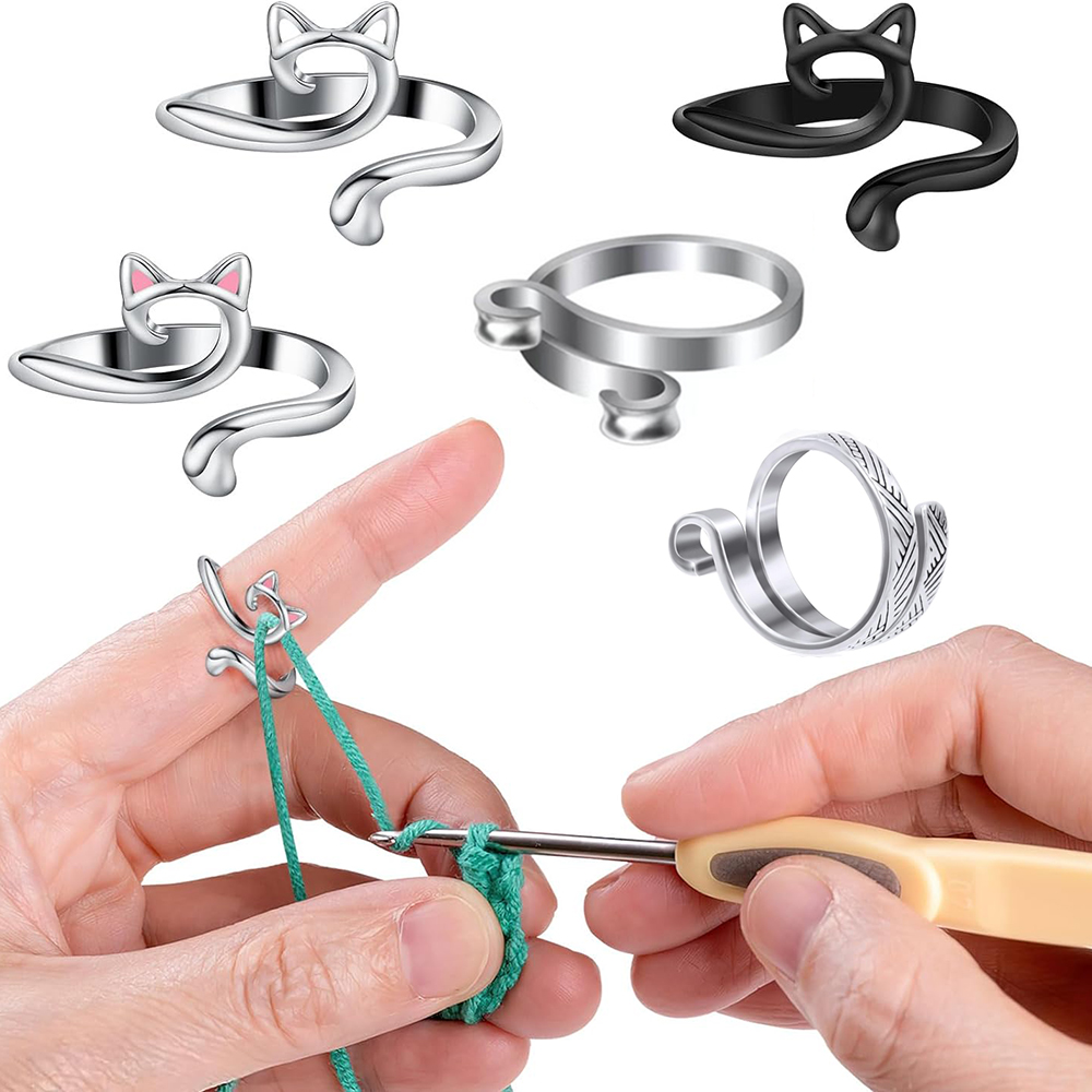 Anneau de boucle de Crochet ré - Stitch Marker Ring avis et prix