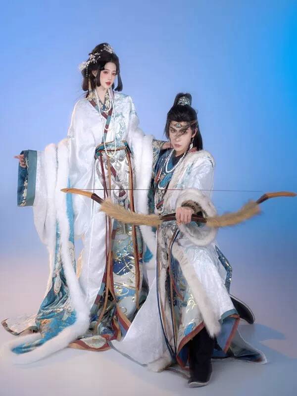 Nouvelle Robe Hanfu Femme Zhan - Embroidery Cotton avis et prix