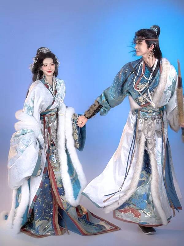 Nouvelle Robe Hanfu Femme Zhan - Embroidery Cotton avis et prix