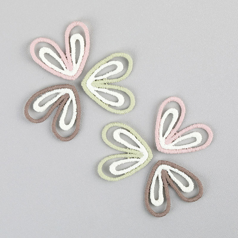 20 pièces de patchs brodés mig - Embroidery On Socks avis et prix