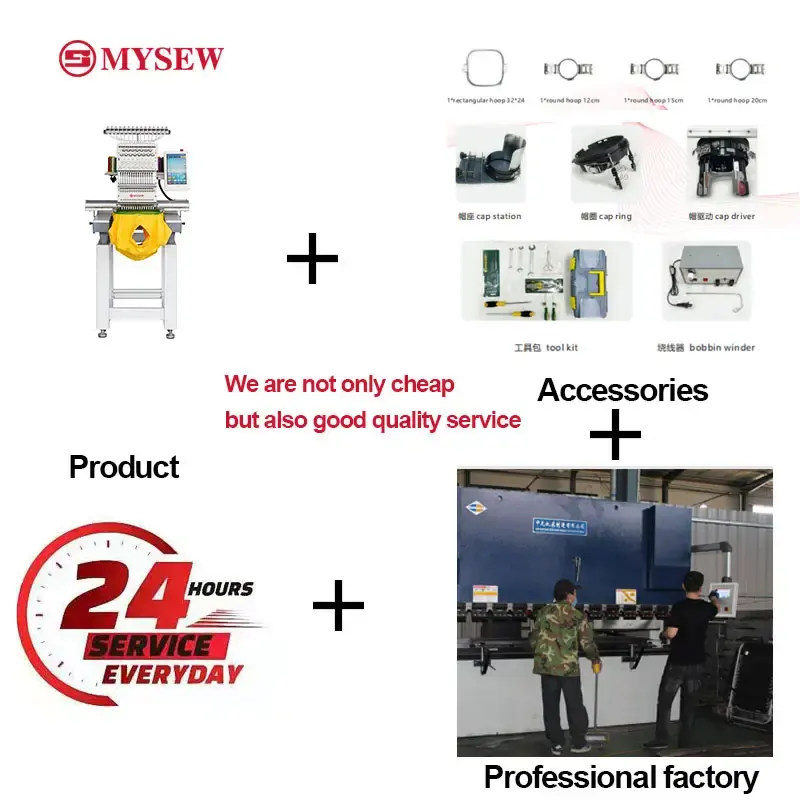 Machine à broder industrielle  - Embroidery Machine Computerized avis et prix