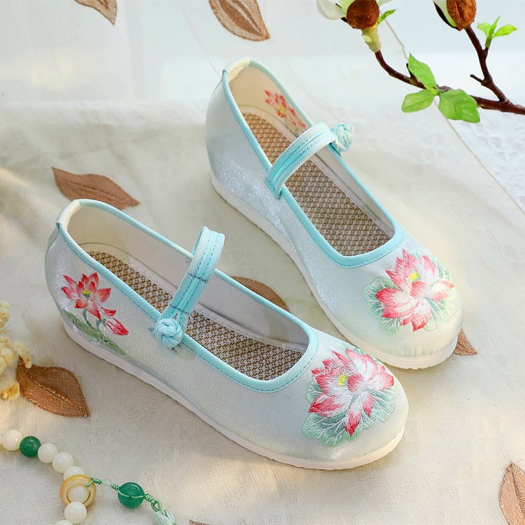 2026 femmes blanc et vert Lotu - Embroidery Print avis et prix