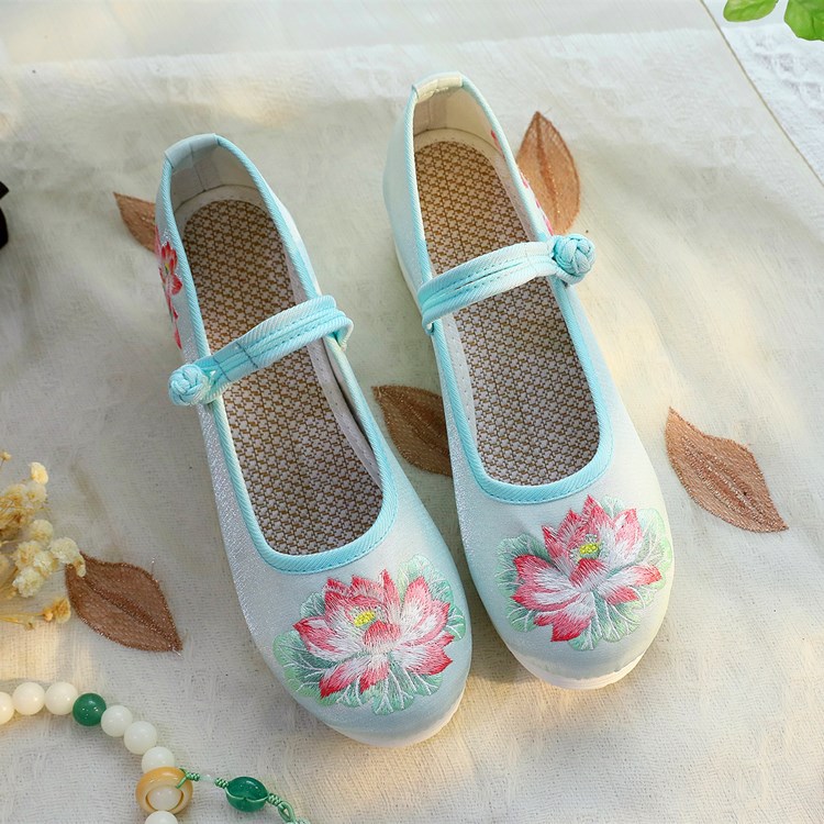 2026 femmes blanc et vert Lotu - Embroidery Print avis et prix