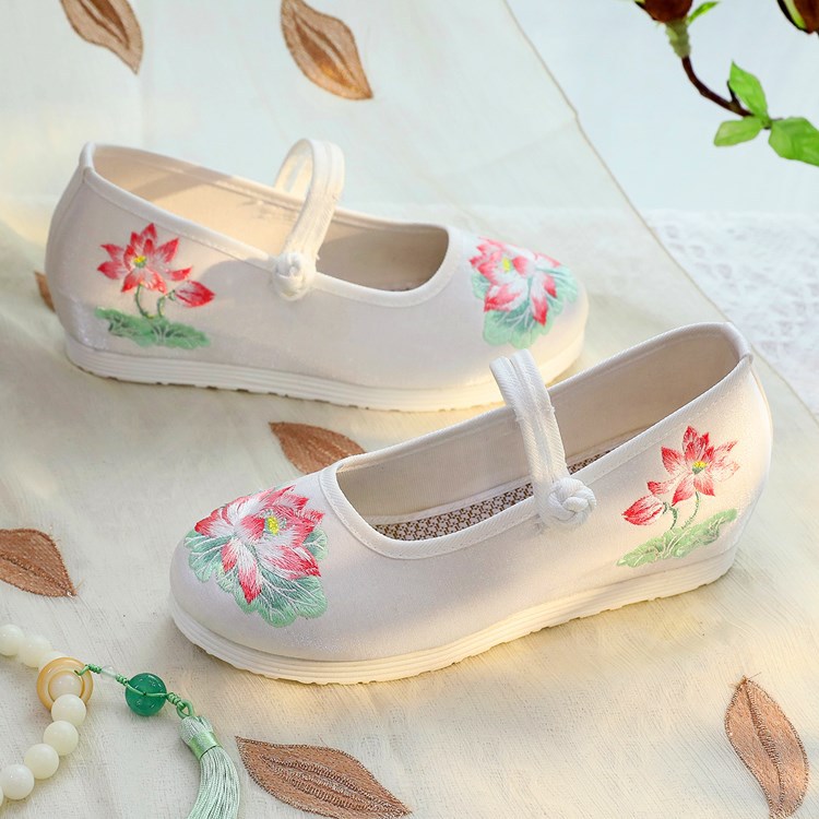2026 femmes blanc et vert Lotu - Embroidery Print avis et prix