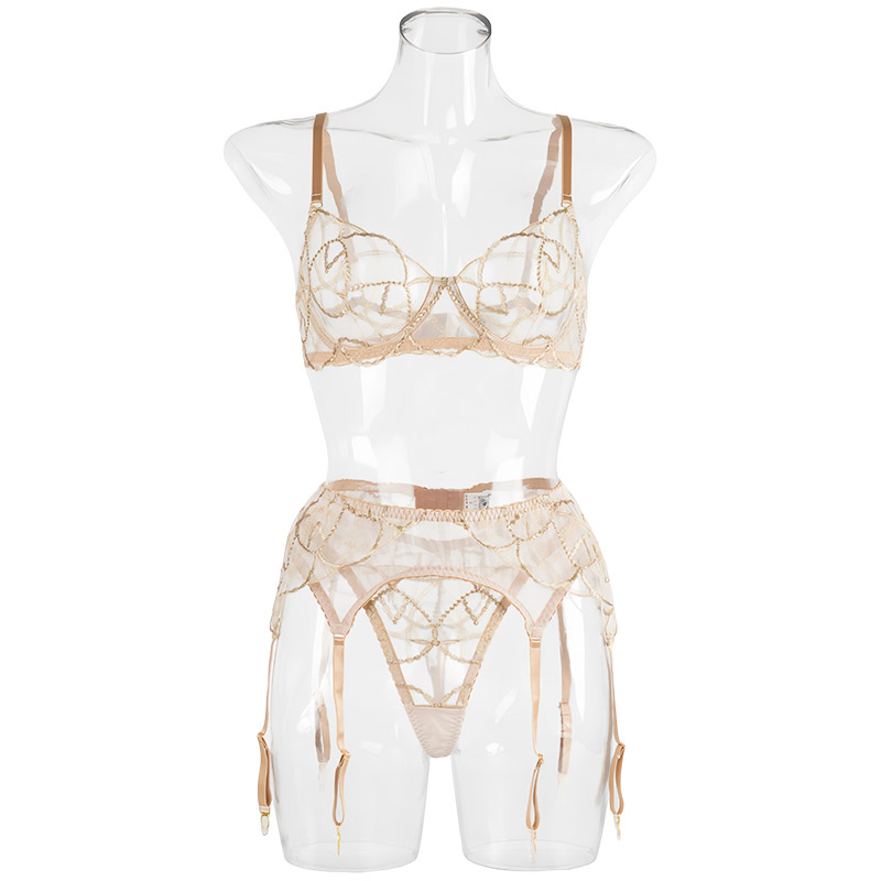 Ensemble de lingerie sexy pour - Embroidery Underwear avis et prix