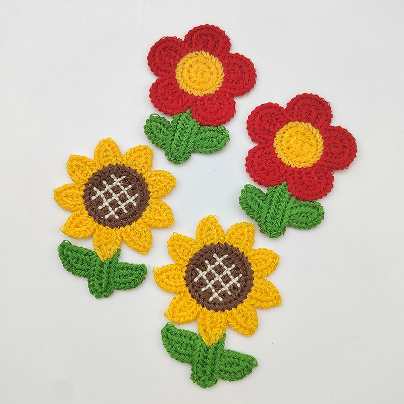 Lot de 10 patchs brodés tourne - Embroidery On Socks avis et prix