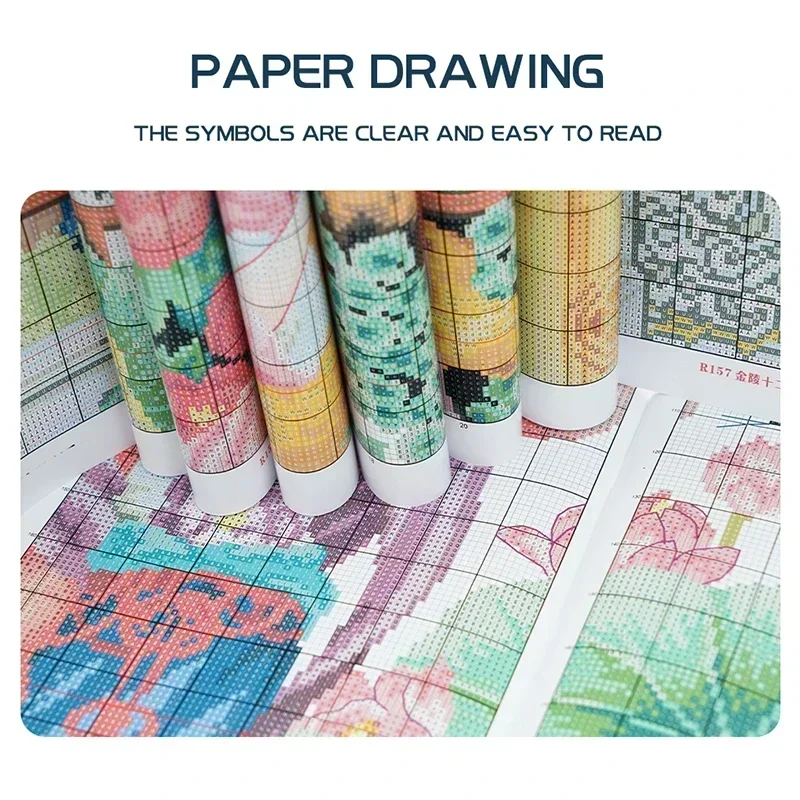 Kit de points de croix à motif - Embroidery X Pattern avis et prix