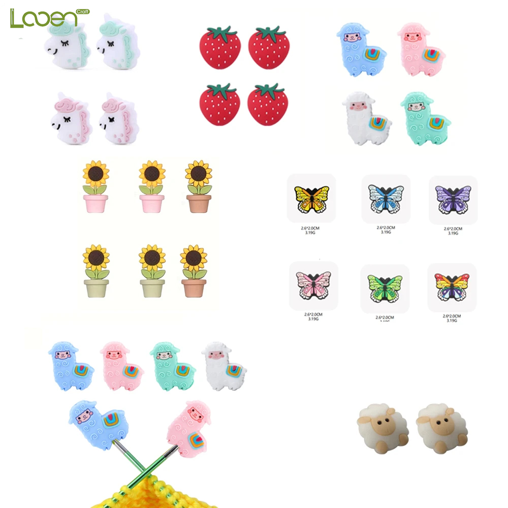 2/4/6/8 pièces Embouts de sécu - Stitch Marker Ring avis et prix