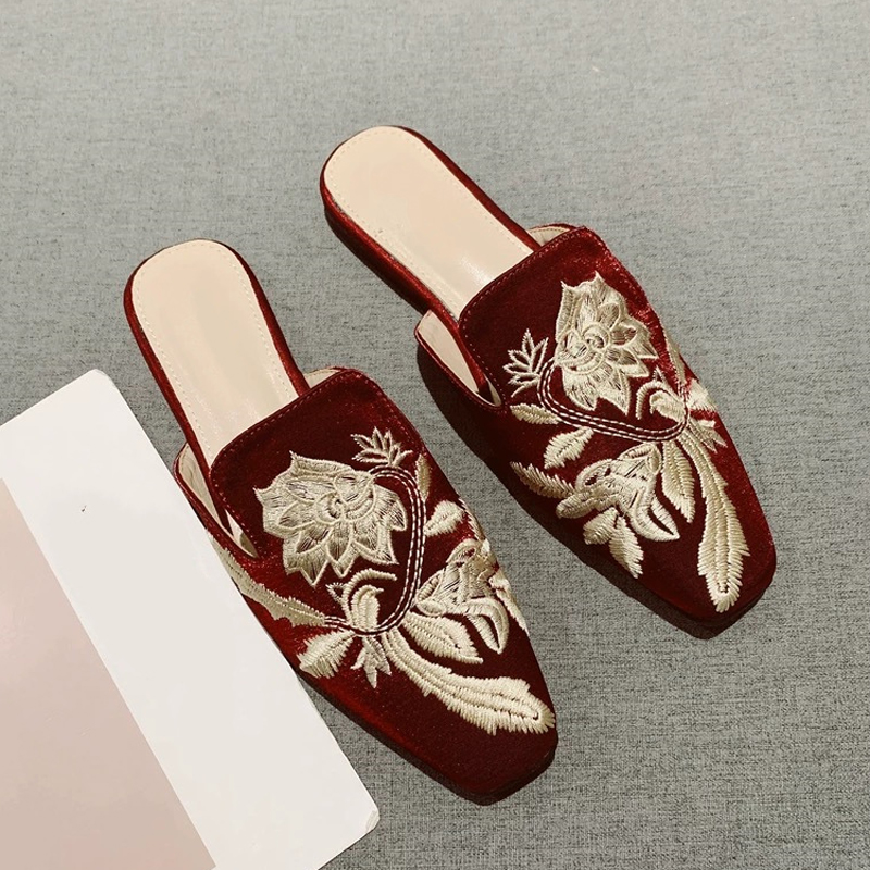 Nouvelles Chaussures Femme 202 - Embroidery Design avis et prix