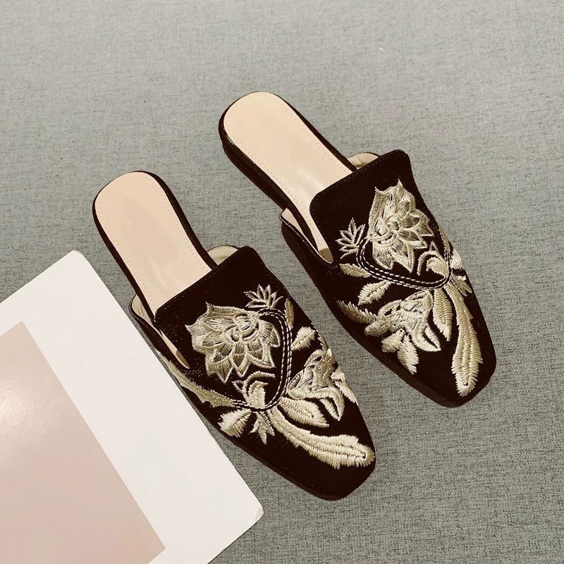 Nouvelles Chaussures Femme 202 - Embroidery Design avis et prix