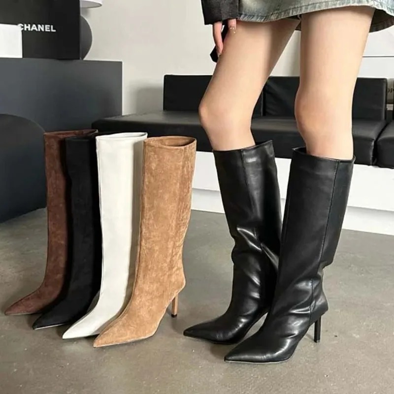 Femmes de luxe bottes longues  - Embroidery Designer avis et prix