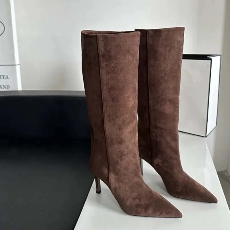 Femmes de luxe bottes longues  - Embroidery Designer avis et prix