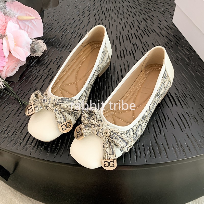 Chaussures simples françaises  - Embroidery Print avis et prix