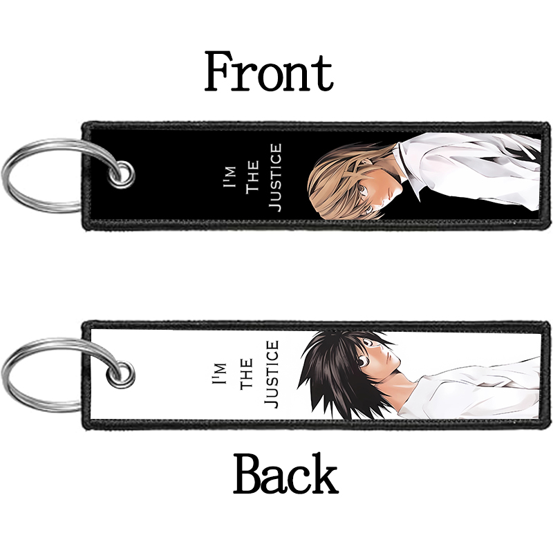 Porte-clés brodé Death Note Ry - Embroidery Ring avis et prix