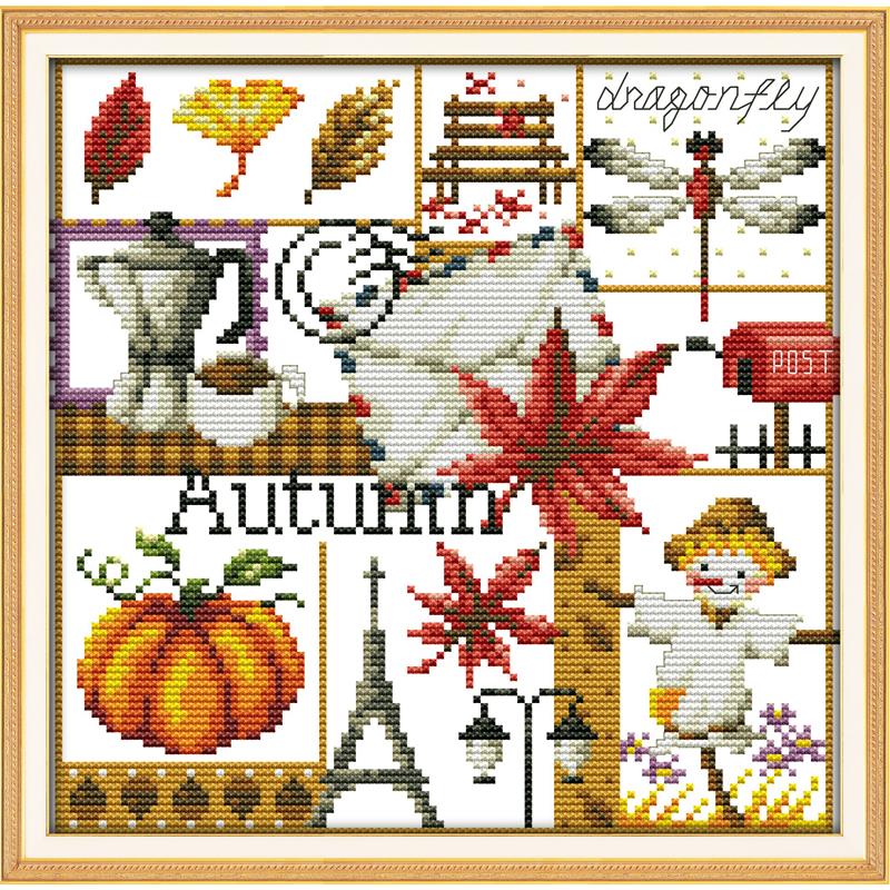 Kit de broderie au point de cr - Embroidery X Pattern avis et prix