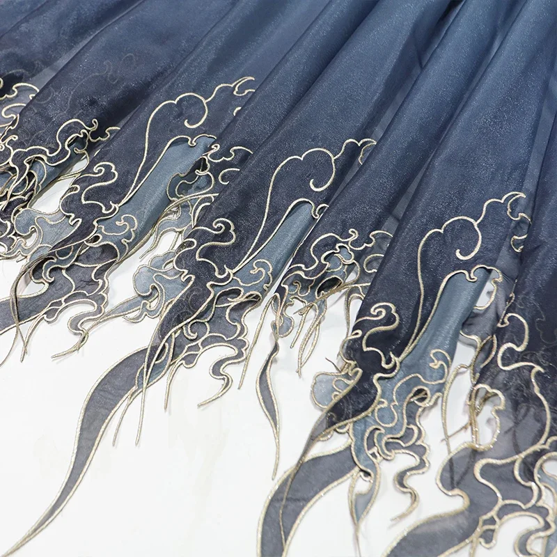 Tissu à dégradé de feuilles de - Embroidery Designer avis et prix