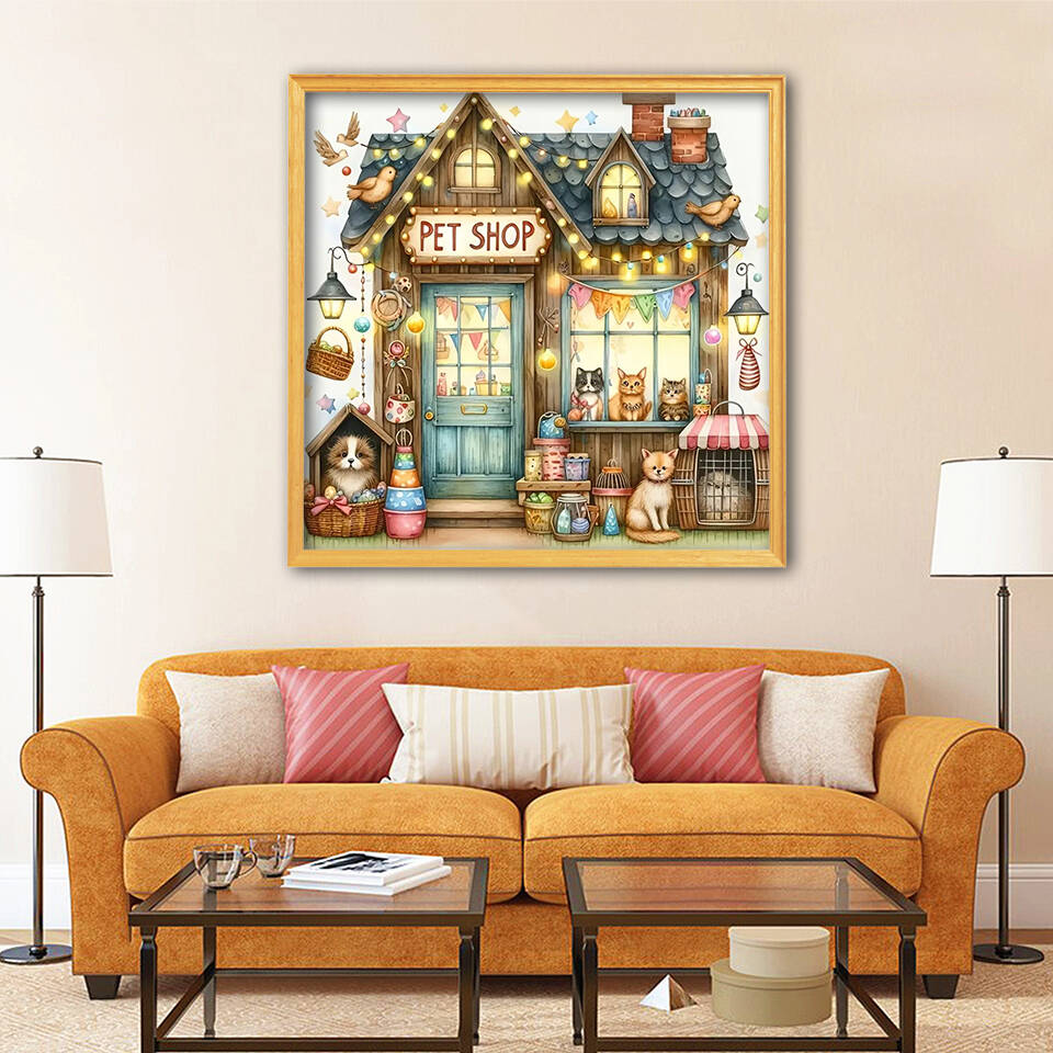 1 pièce Peinture Diamant 5D sa - Embroidery House avis et prix