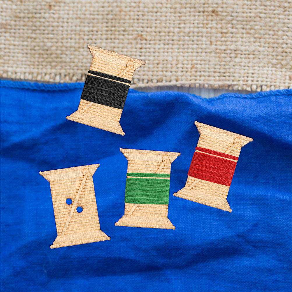 100 bobines en bois pour fil à - Embroidery Yarns avis et prix