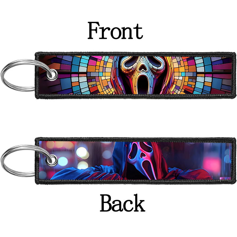 Porte-clés GHOST FACE pour hom - Embroidery Ring avis et prix
