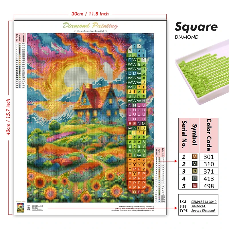 Kit de peinture diamant 5D, la - Embroidery Jesus avis et prix