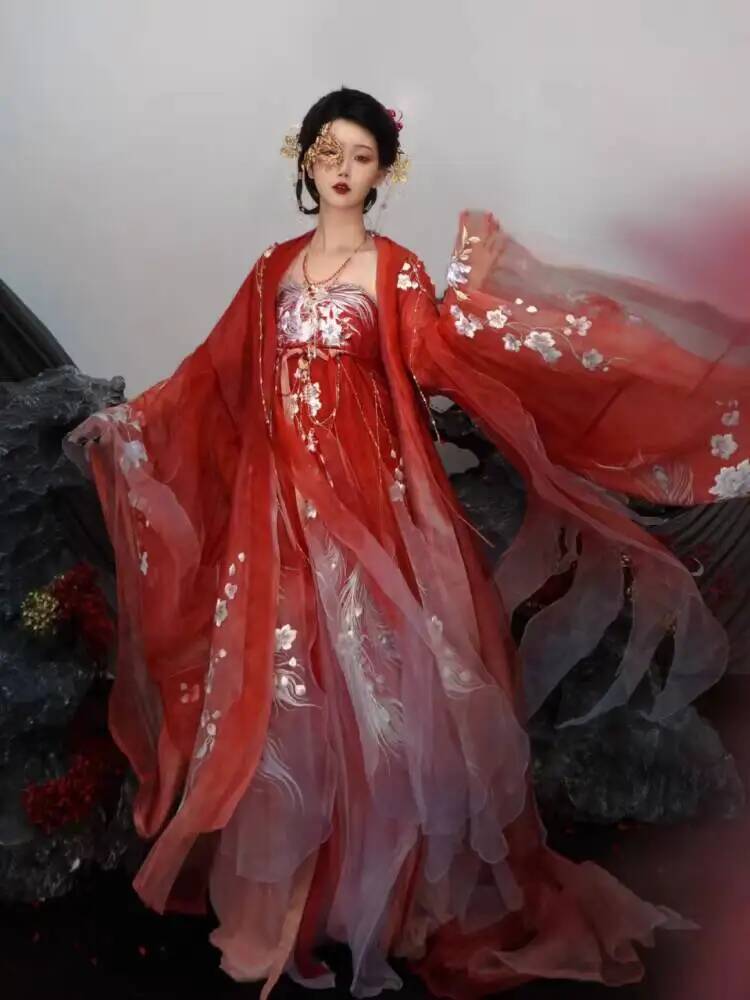 Hanfu – robe Hezi luxueuse bro - Embroidery Cotton avis et prix