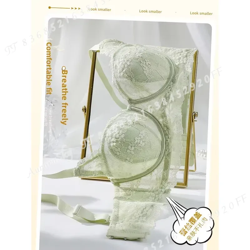 Soutien-gorge en dentelle d'ét - Embroidery Underwear avis et prix