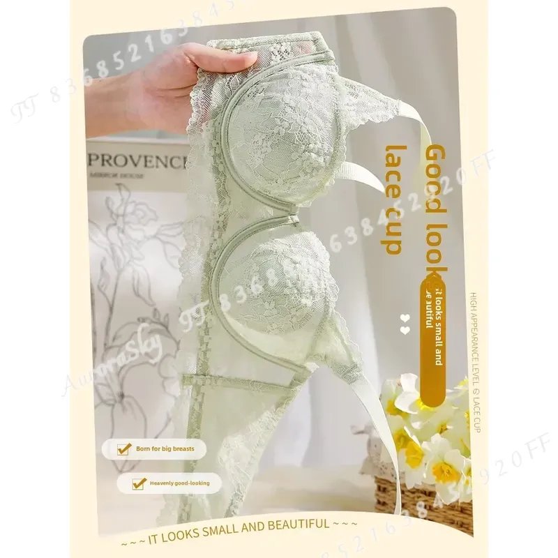 Soutien-gorge en dentelle d'ét - Embroidery Underwear avis et prix