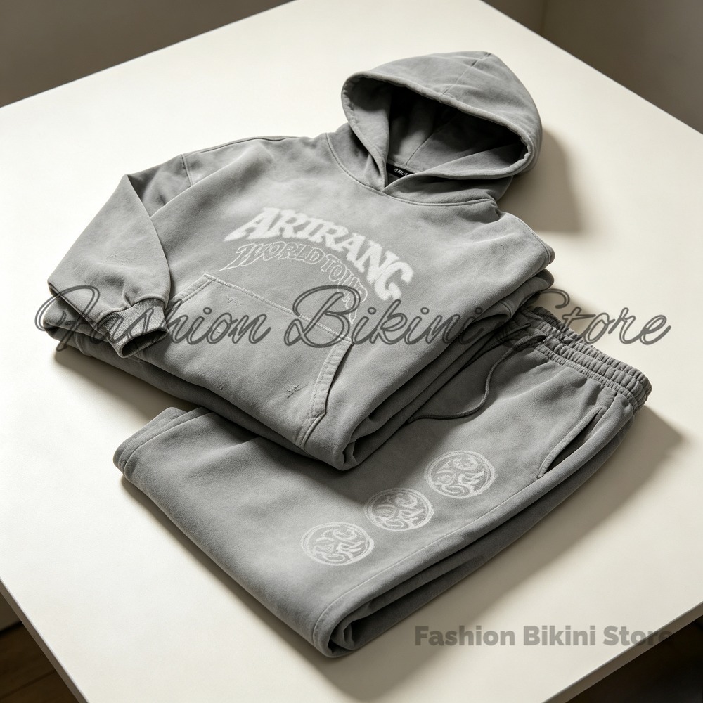 NOUVEAU Sweat à capuche gris d - Embroidery Cotton avis et prix