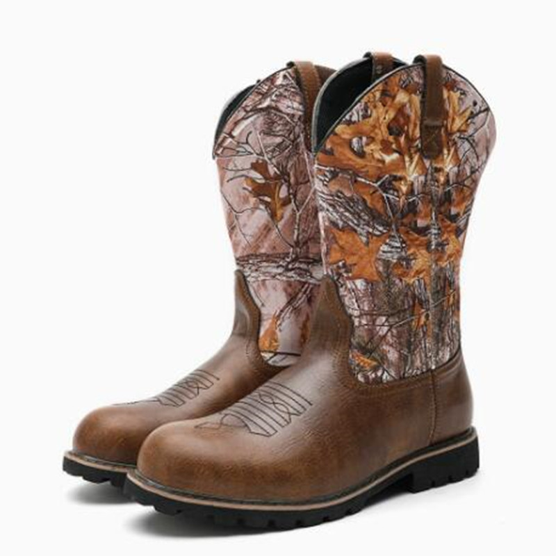 Bottes classiques pour hommes, - Embroidery Print avis et prix