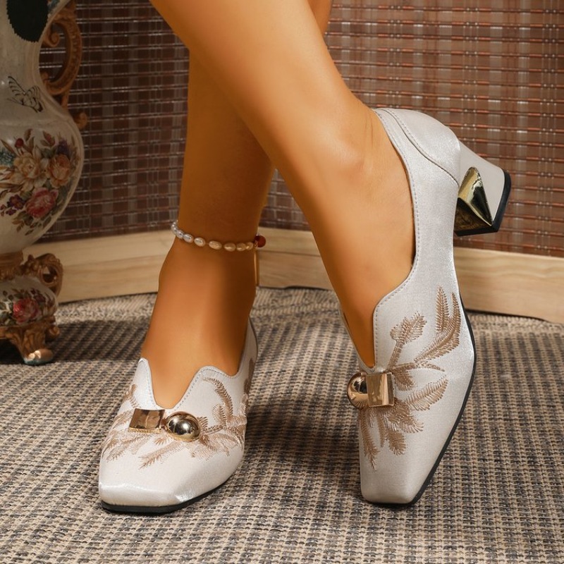 Chaussures Femme Décontractées - Embroidery Designer avis et prix