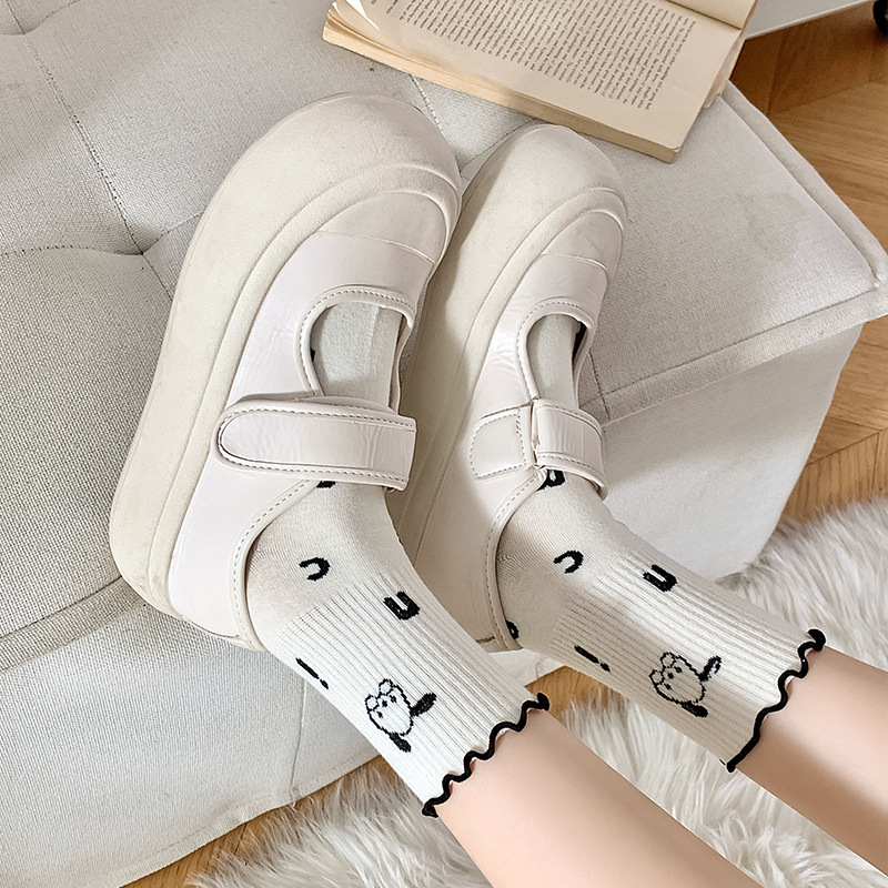 Chaussettes pour femmes en cot - Embroidery On Socks avis et prix
