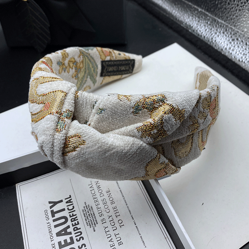 Serre-tête brodé tendance pour - Embroidery Ring avis et prix
