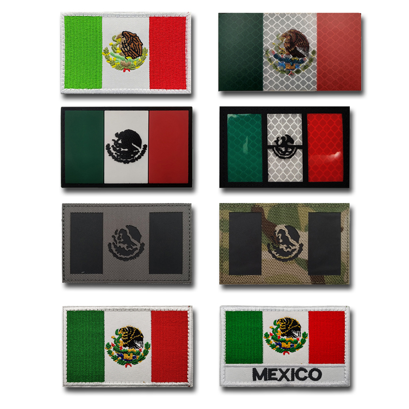 Patch brodé drapeau du mexique - Embroidery Uk avis et prix